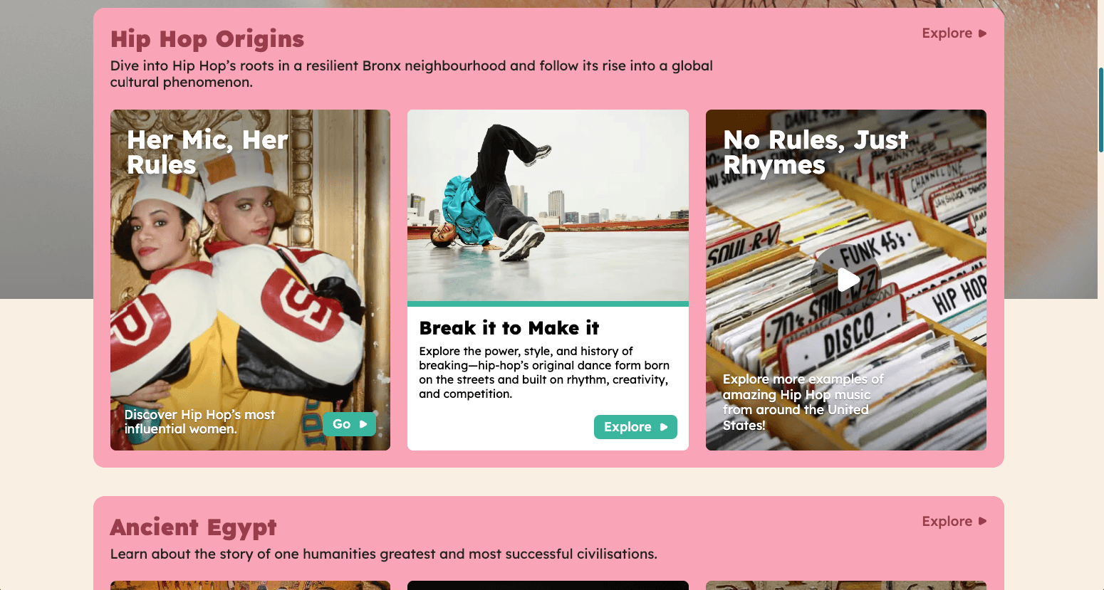 Itza - Interactive Learning Platform - Screenshot 3